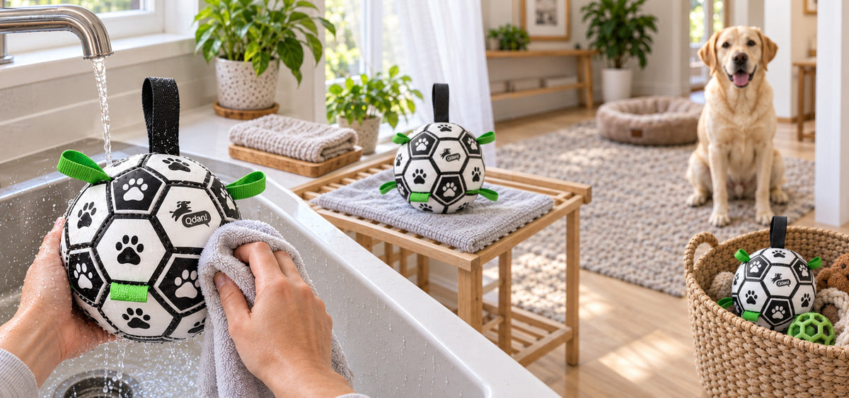 How to Clean and Store a Dog Soccer Ball