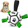 Classic Black & White Dog Soccer Ball with Straps - 5 inch to 10 inch