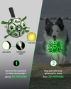 Mint Glow Dog Soccer Ball with Straps | Medium Dogs – 6 inch