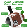 Dog Football Toy with Straps｜Large Dogs – 8 inch