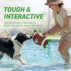 Dog Football Toy with Straps｜Large Dogs – 8 inch