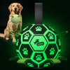 Glow Green Dog Soccer Ball with Straps– 6 inch & 8 inch