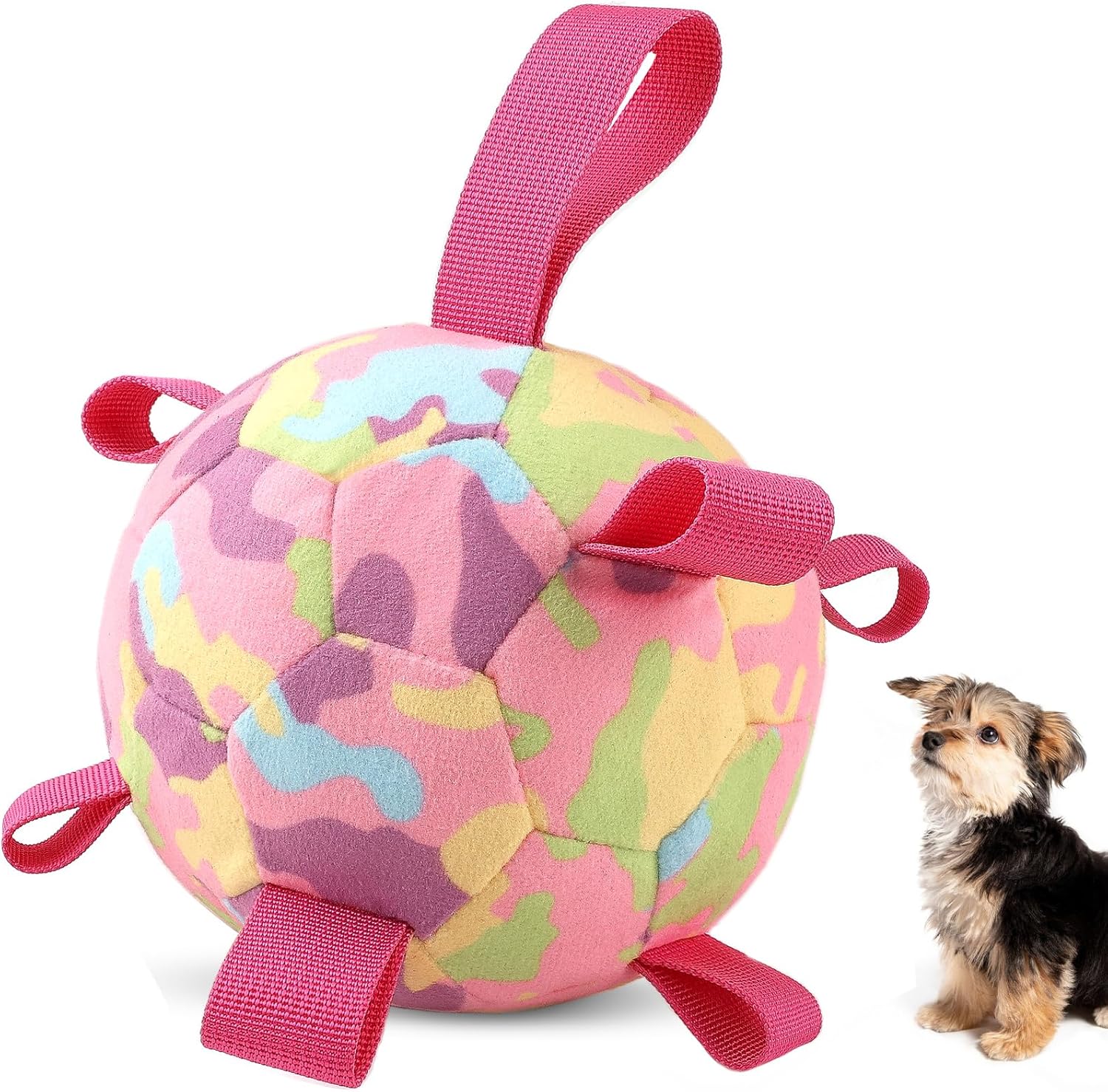 QDAN Interactive Dog Toys, Remote Control, Rechargeable Moving Dog Balls, Puppy Toys to Keep Them Busy, Squeaky Puppy Toys for Small Medium