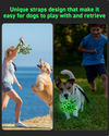 Mint Glow Dog Soccer Ball with Straps | Medium Dogs – 6 inch