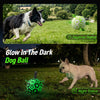Glow Green Dog Soccer Ball with Straps | Medium Dogs – 6 inch