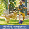 Navy Bue Dog Soccer Ball with Straps | Small Dogs - 5 inch