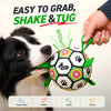 Dog Soccer Ball with Straps & Giggle Sound – 6 inch