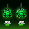 Glow Green Dog Soccer Ball with Straps– 6 inch & 8 inch