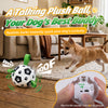 Smart Moving Dog Soccer Ball with Straps