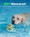 Mint Glow Dog Soccer Ball with Straps | Medium Dogs – 6 inch