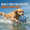 Royal Blue Dog Soccer Ball with Straps | Medium Dogs – 6 inch