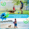 Sky Blue Dog Soccer Ball with Straps | Small to Large Dogs – 5 inch to 8 inch