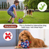 Navy Bue Dog Soccer Ball with Straps | Small Dogs - 5 inch
