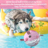 Pink Pig Dog Soccer Ball with Straps | Large Dogs – 8 inch