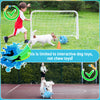 Sky Blue Dog Soccer Ball with Straps | Small Dogs – 5 inch