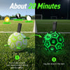 Glow Green Dog Soccer Ball with Straps– 6 inch & 8 inch
