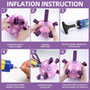 Lilac Dog Soccer Ball with Straps | Medium Dogs – 6 inch