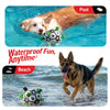 Classic Black & White Dog Soccer Ball with Straps | Extra Large Dogs – 9 inch