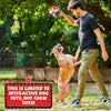 Red Cartoon Chicken Dog Soccer Ball with Straps – 5 inch to 8 inch