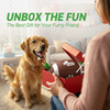 Dog Football Toy with Straps｜Large Dogs – 8 inch