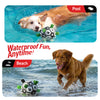 Classic Black & White Dog Soccer Ball with Straps | Large Dogs – 8 inch