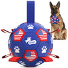 Navy Bue Dog Soccer Ball with Straps – 5 inch to 9 inch