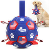 Navy Bue Dog Soccer Ball with Straps – 5 inch to 9 inch